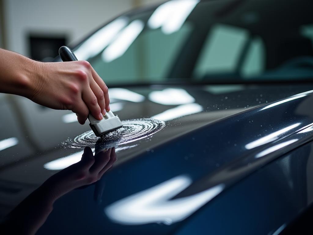 Professional ceramic coating application process