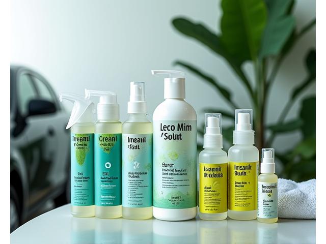Eco-friendly car wash products for environmental protection