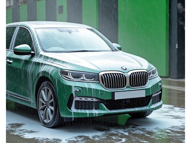 Professional exterior car wash service in Singapore