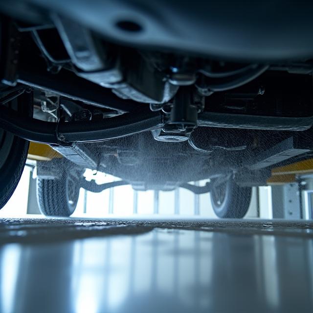 Professional underbody wash and protection service